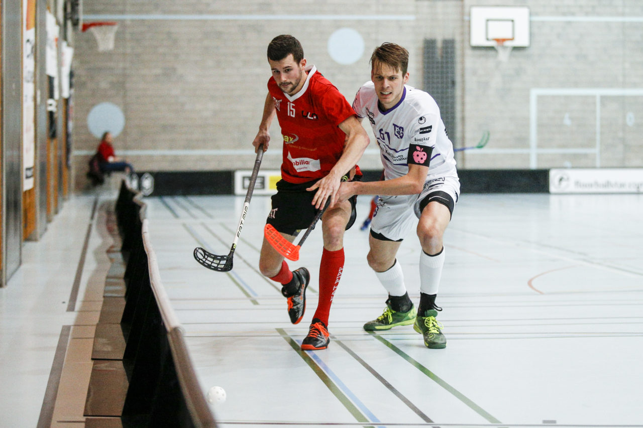 Unihockey Langental Aarwangen - Floorball Thurgau am 13. Januar 2019 in der Kreuzbleiche in Langental.