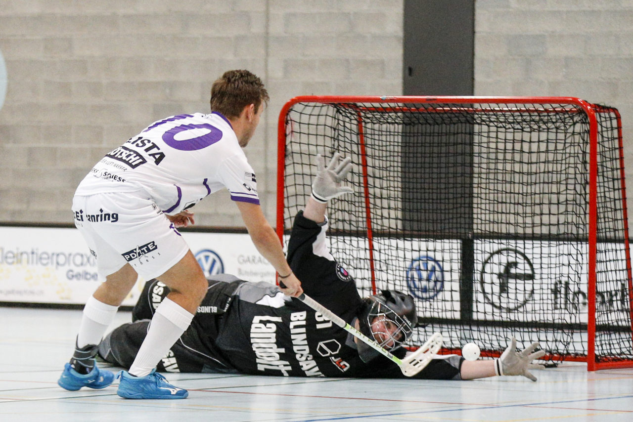 Unihockey Langental Aarwangen - Floorball Thurgau am 13. Januar 2019 in der Kreuzbleiche in Langental.