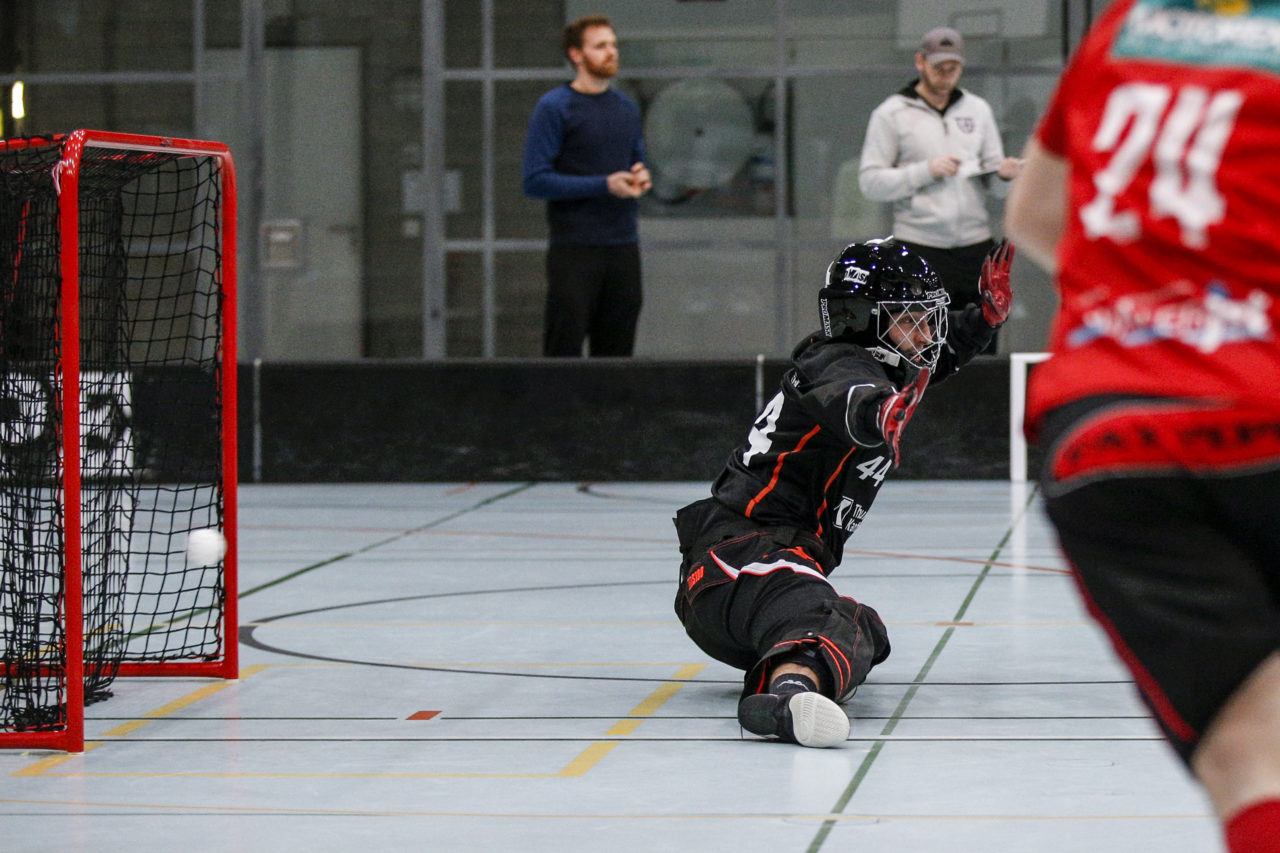 Unihockey Langental Aarwangen - Floorball Thurgau am 13. Januar 2019 in der Kreuzbleiche in Langental.