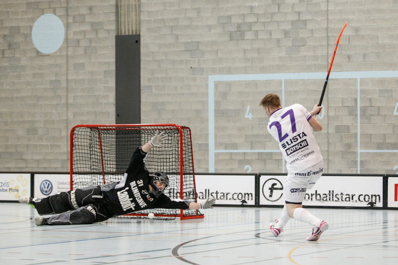 Unihockey Langental Aarwangen - Floorball Thurgau am 13. Januar 2019 in der Kreuzbleiche in Langental.