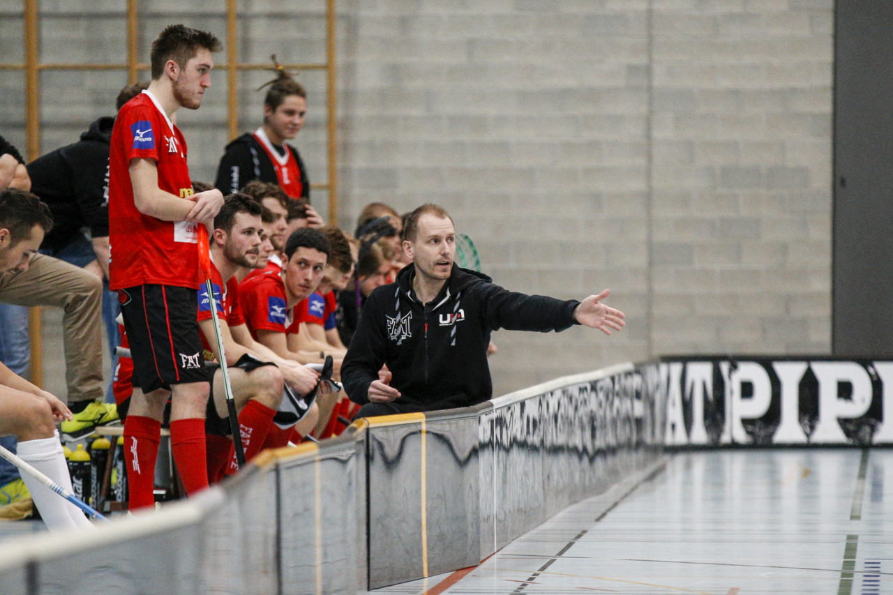 Unihockey Langental Aarwangen - Floorball Thurgau am 13. Januar 2019 in der Kreuzbleiche in Langental.