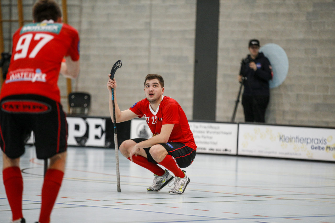 Unihockey Langental Aarwangen - Floorball Thurgau am 13. Januar 2019 in der Kreuzbleiche in Langental.