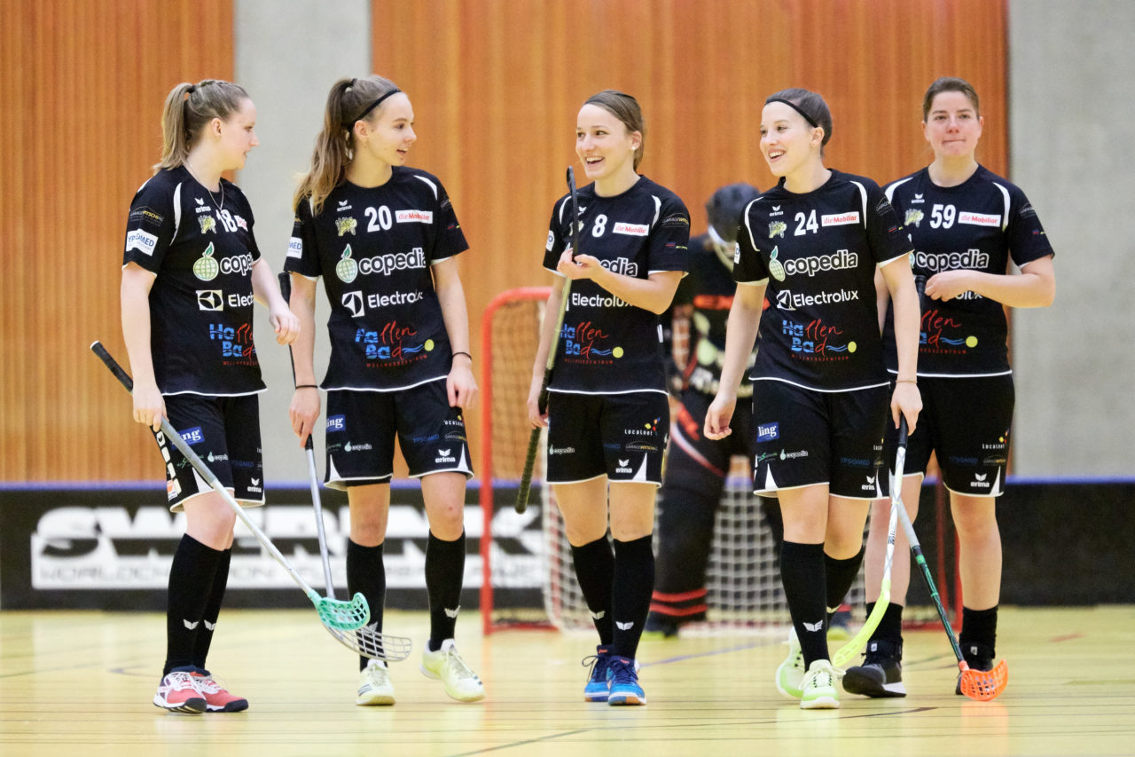 Zug United Damen NLA 
Zug United - Wizards Bern Burgdorf Resultat 4 : 9 am 19. Januar 2019 in der Sporthalle in Zug 
Bild: Michael Peter