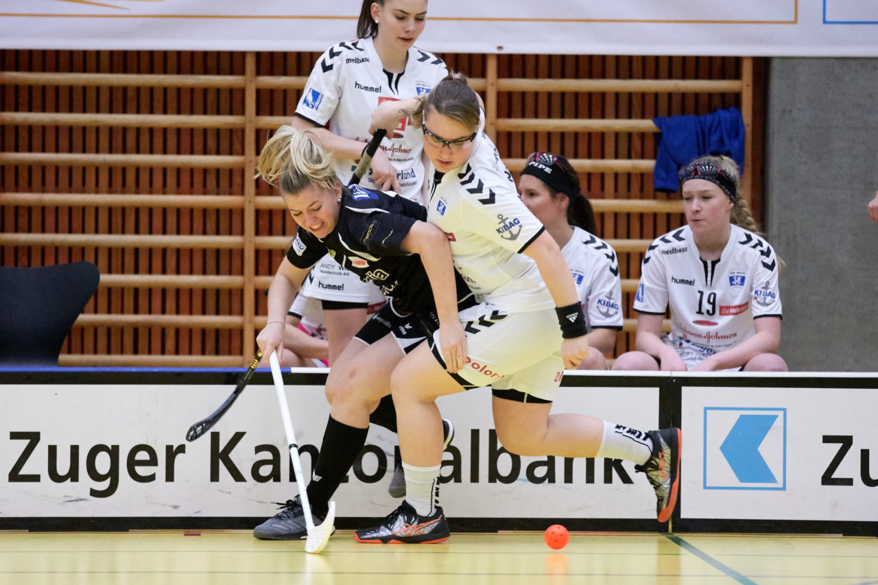 Zug United Damen NLA 
Zug United - Wizards Bern Burgdorf Resultat 4 : 9 am 19. Januar 2019 in der Sporthalle in Zug 
Bild: Michael Peter