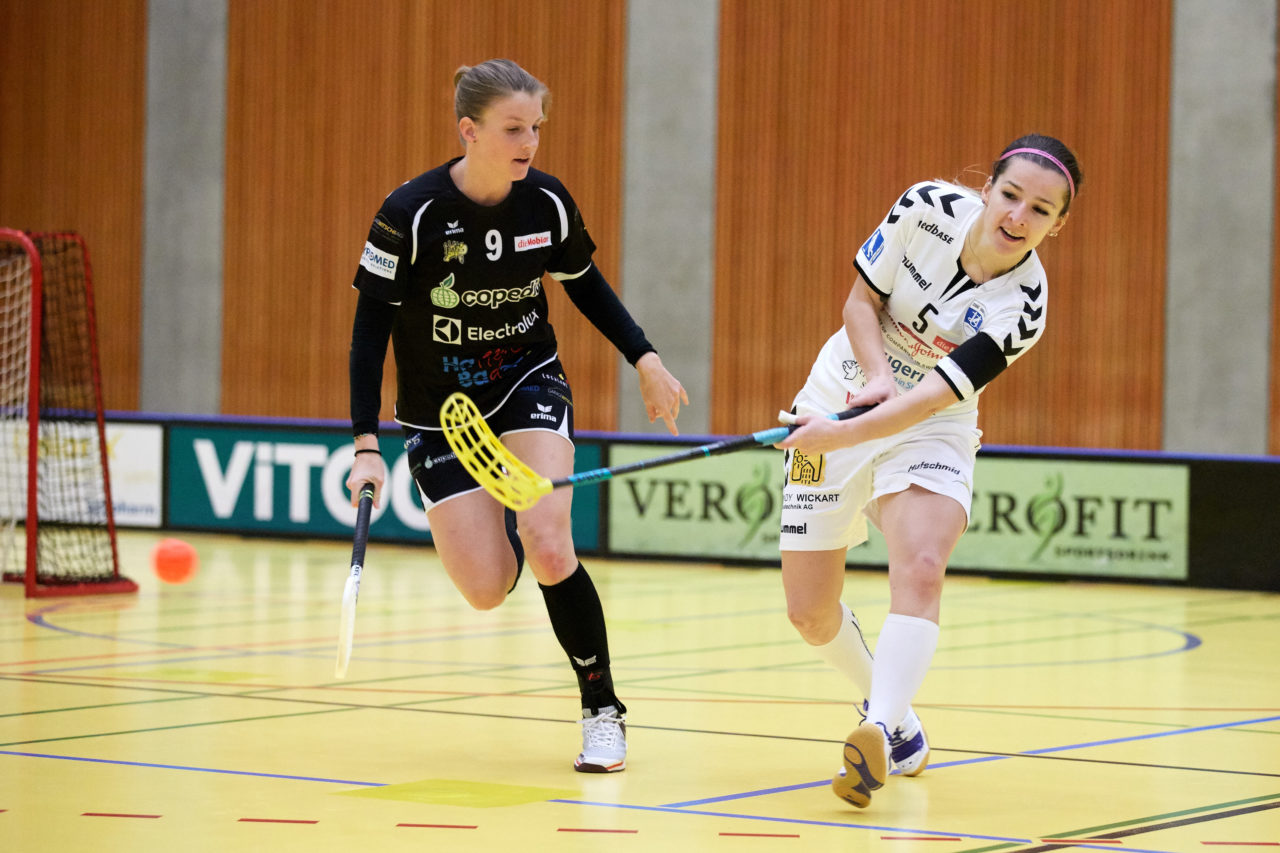 Zug United Damen NLA 
Zug United - Wizards Bern Burgdorf Resultat 4 : 9 am 19. Januar 2019 in der Sporthalle in Zug 
Bild: Michael Peter