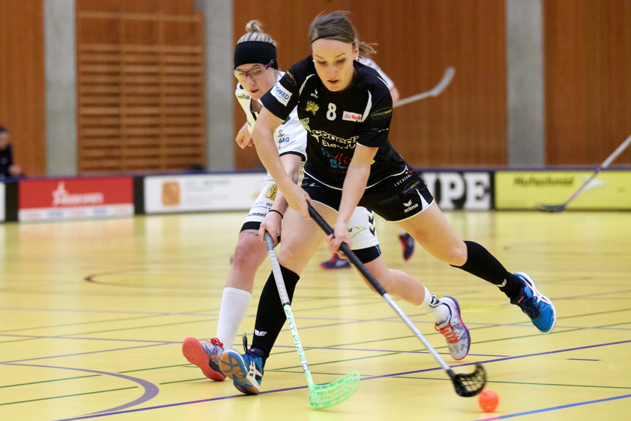 Zug United Damen NLA 
Zug United - Wizards Bern Burgdorf Resultat 4 : 9 am 19. Januar 2019 in der Sporthalle in Zug 
Bild: Michael Peter