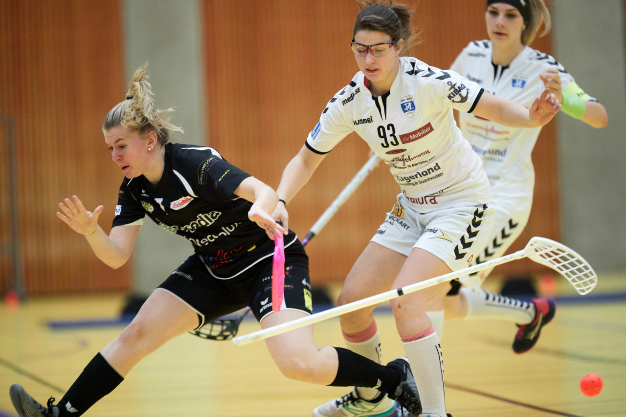 Zug United Damen NLA 
Zug United - Wizards Bern Burgdorf Resultat 4 : 9 am 19. Januar 2019 in der Sporthalle in Zug 
Bild: Michael Peter