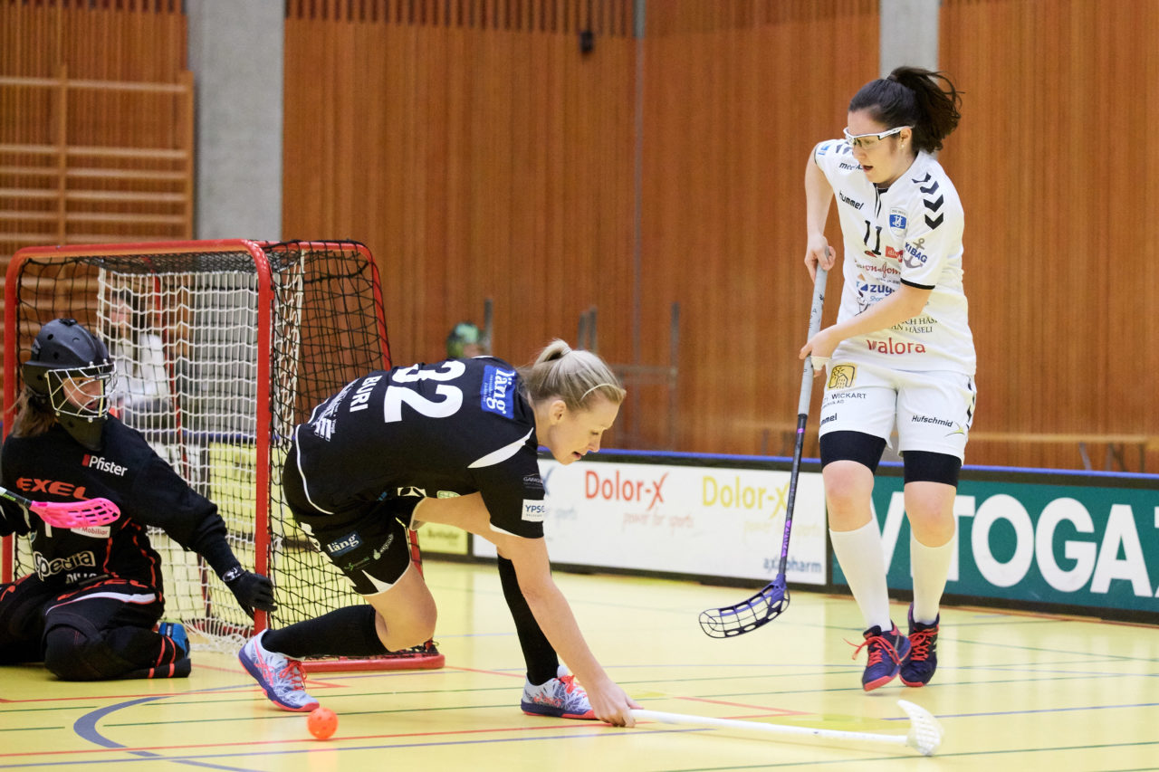 Zug United Damen NLA 
Zug United - Wizards Bern Burgdorf Resultat 4 : 9 am 19. Januar 2019 in der Sporthalle in Zug 
Bild: Michael Peter