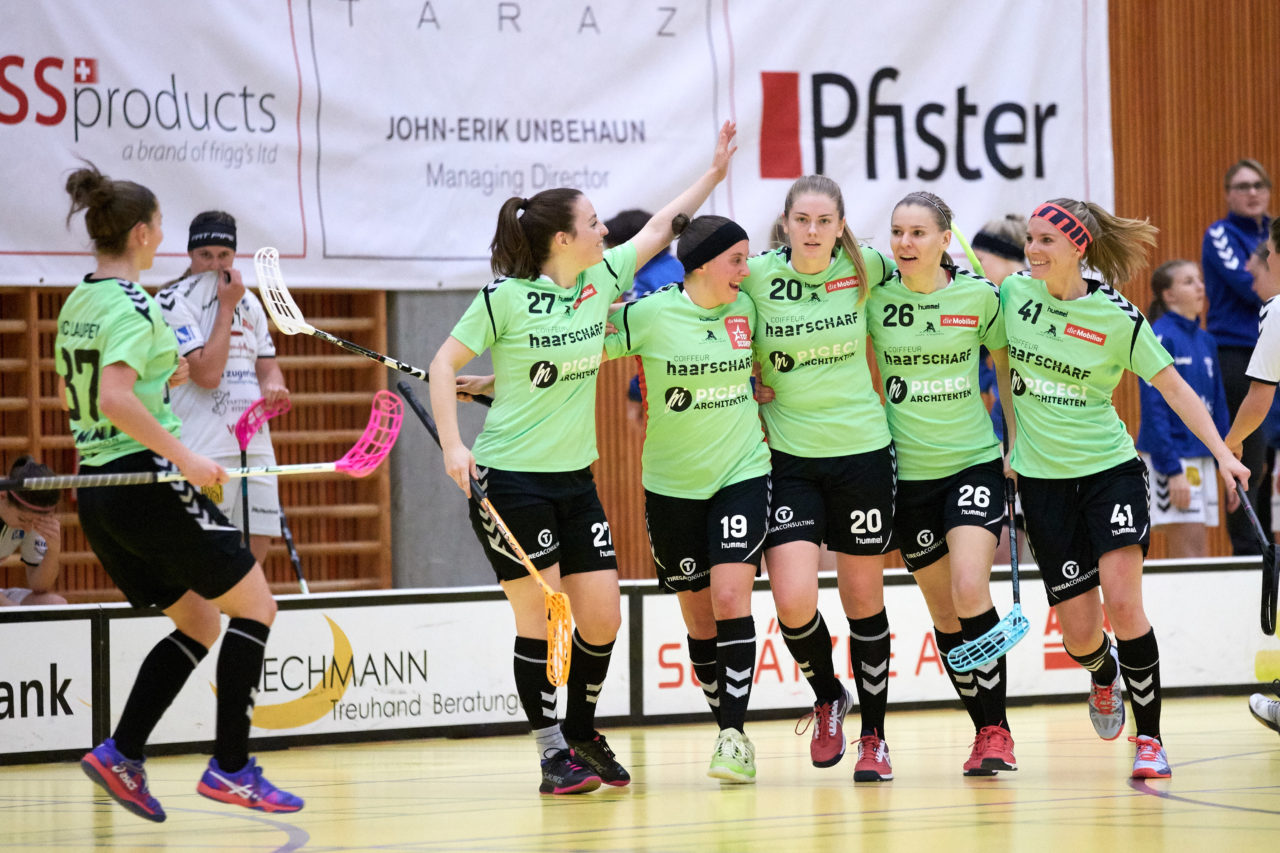 Zug United Damen NLA 
Zug United - UHC Laupen Resultat 2 : 3 am 6. Januar 2019 in der Sporthalle in Zug 
Bild: Michael Peter