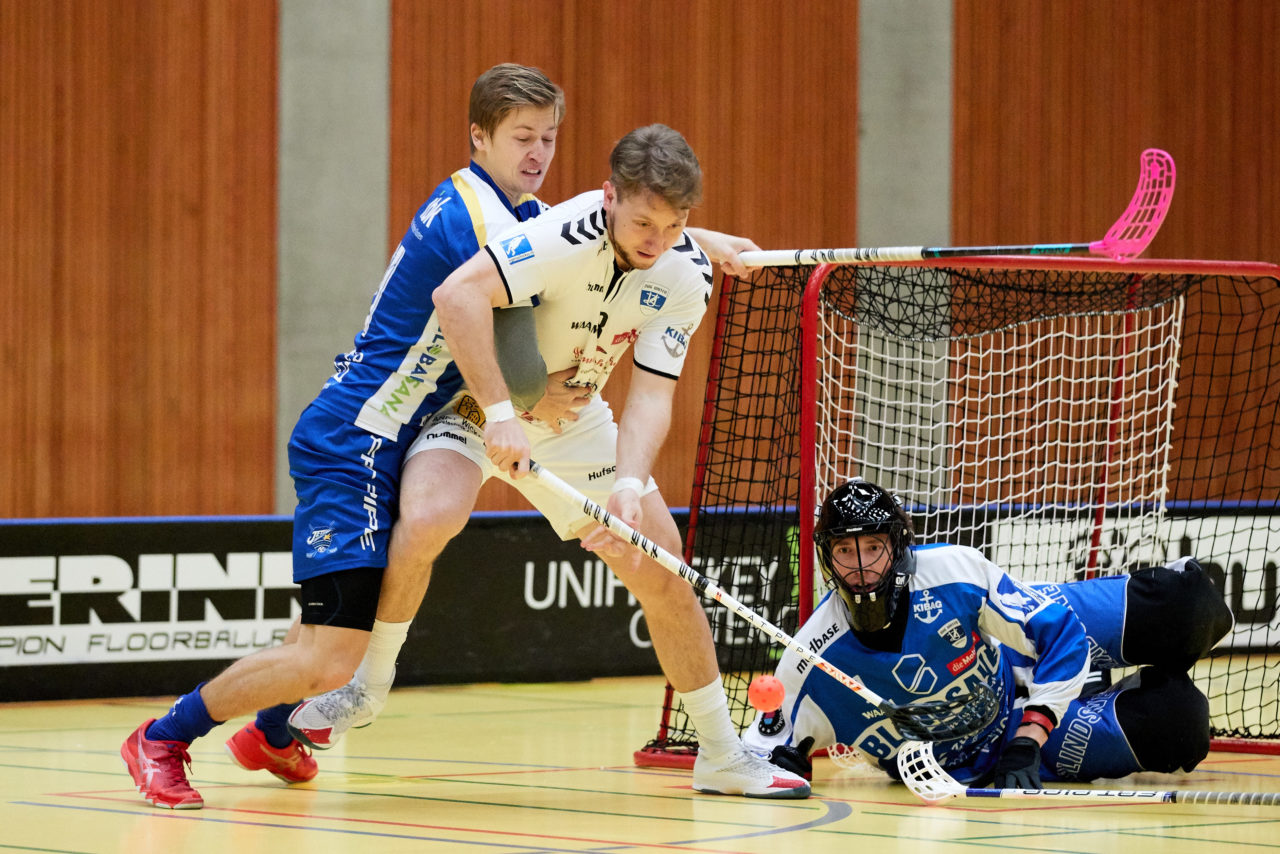 Zug United Herren NLA
Zug United - Kloten-Dietlikon Jets 
Resultat 7 : 6 nach Verlängerung am 6. Januar  Dezember 2019 in der Sporthalle in Zug 
Bild: Michael Peter