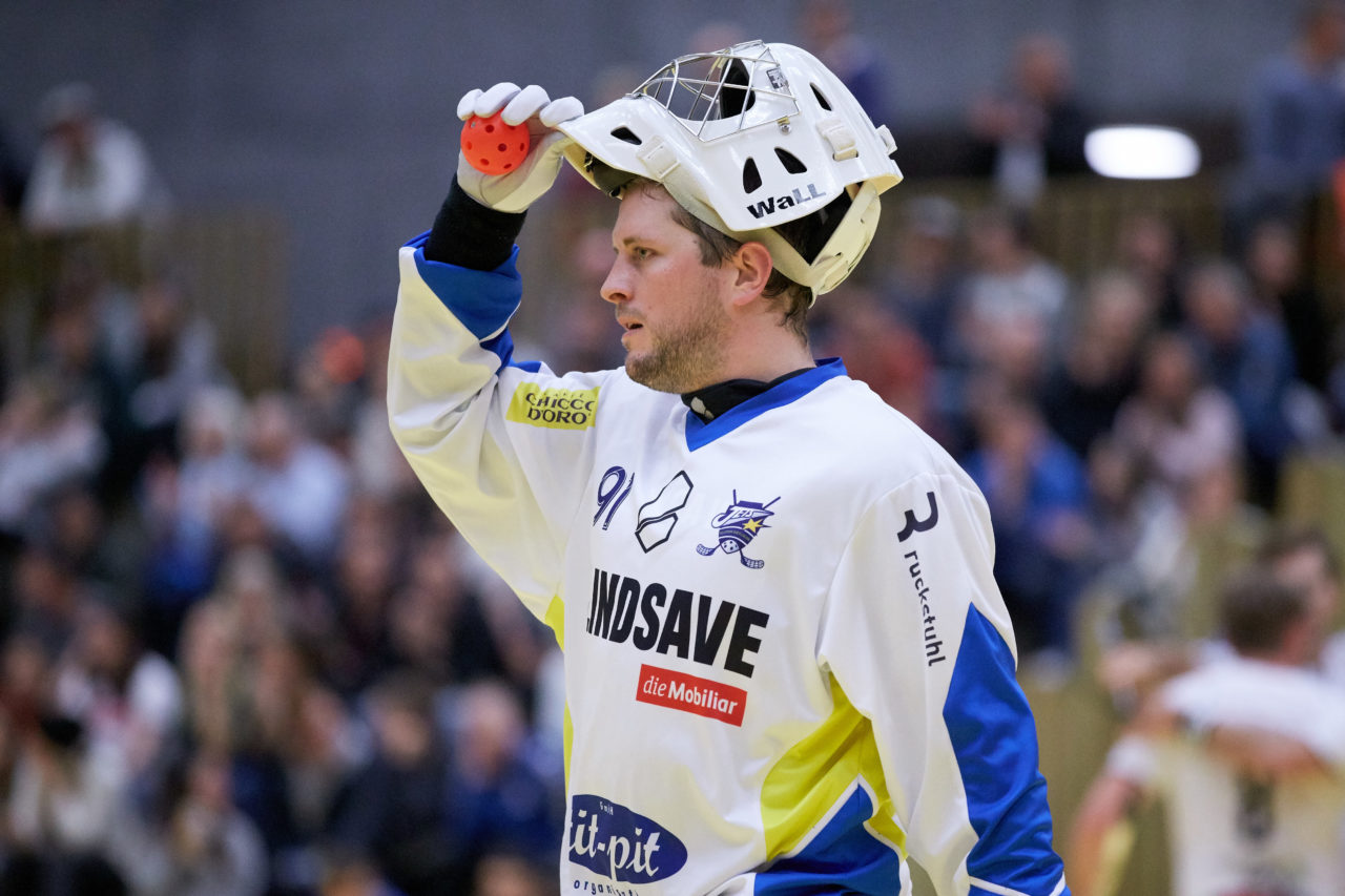 Zug United Herren NLA
Zug United - Kloten-Dietlikon Jets 
Resultat 7 : 6 nach Verlängerung am 6. Januar  Dezember 2019 in der Sporthalle in Zug 
Bild: Michael Peter