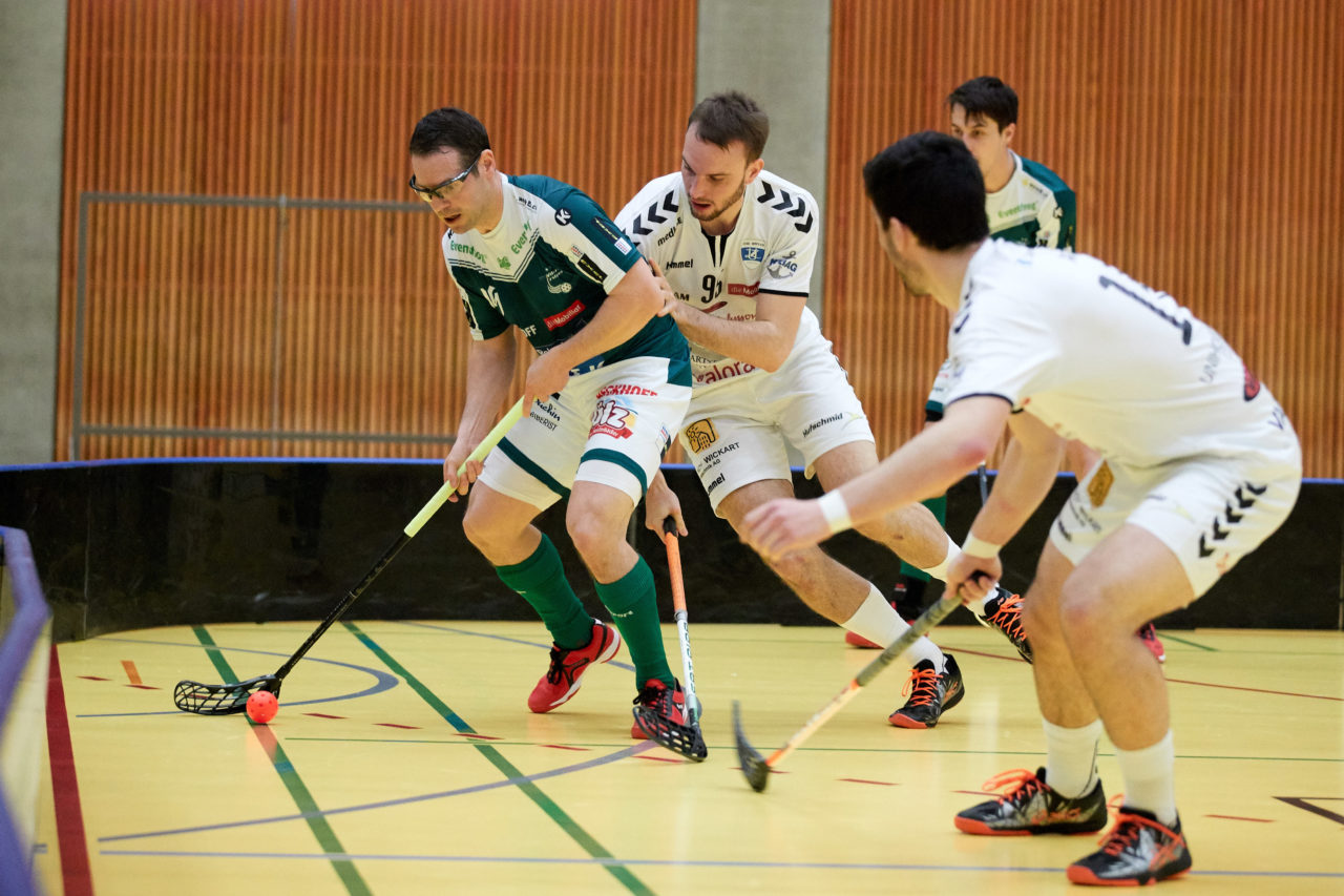 Zug United Herren NLA 
Zug United - SV Wiler-Ersigen 
Resultat 8 : 6 am 19. Januar  Dezember 2019 in der Sporthalle in Zug 
Bild: Michael Peter