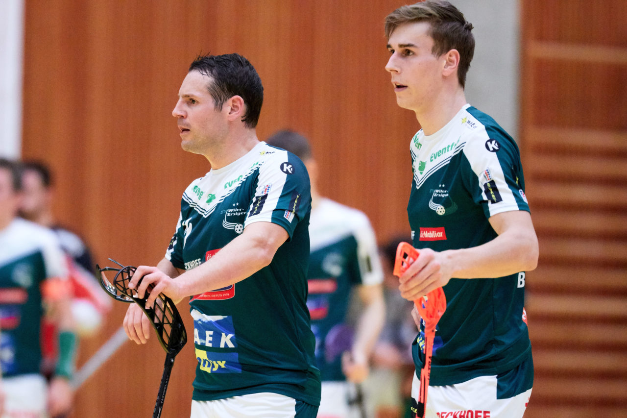 Zug United Herren NLA 
Zug United - SV Wiler-Ersigen 
Resultat 8 : 6 am 19. Januar  Dezember 2019 in der Sporthalle in Zug 
Bild: Michael Peter