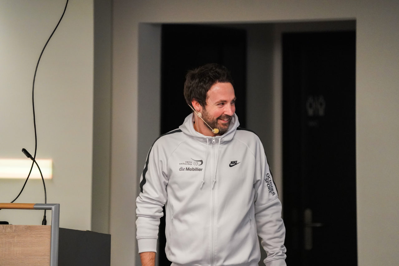 AXA Arena (Winterthur), 26.01.2019, Unihockey Herren NLA 19. Runde, HC Rychenberg Winterthur - SV Wiler-Ersigen, David Jansson bei 