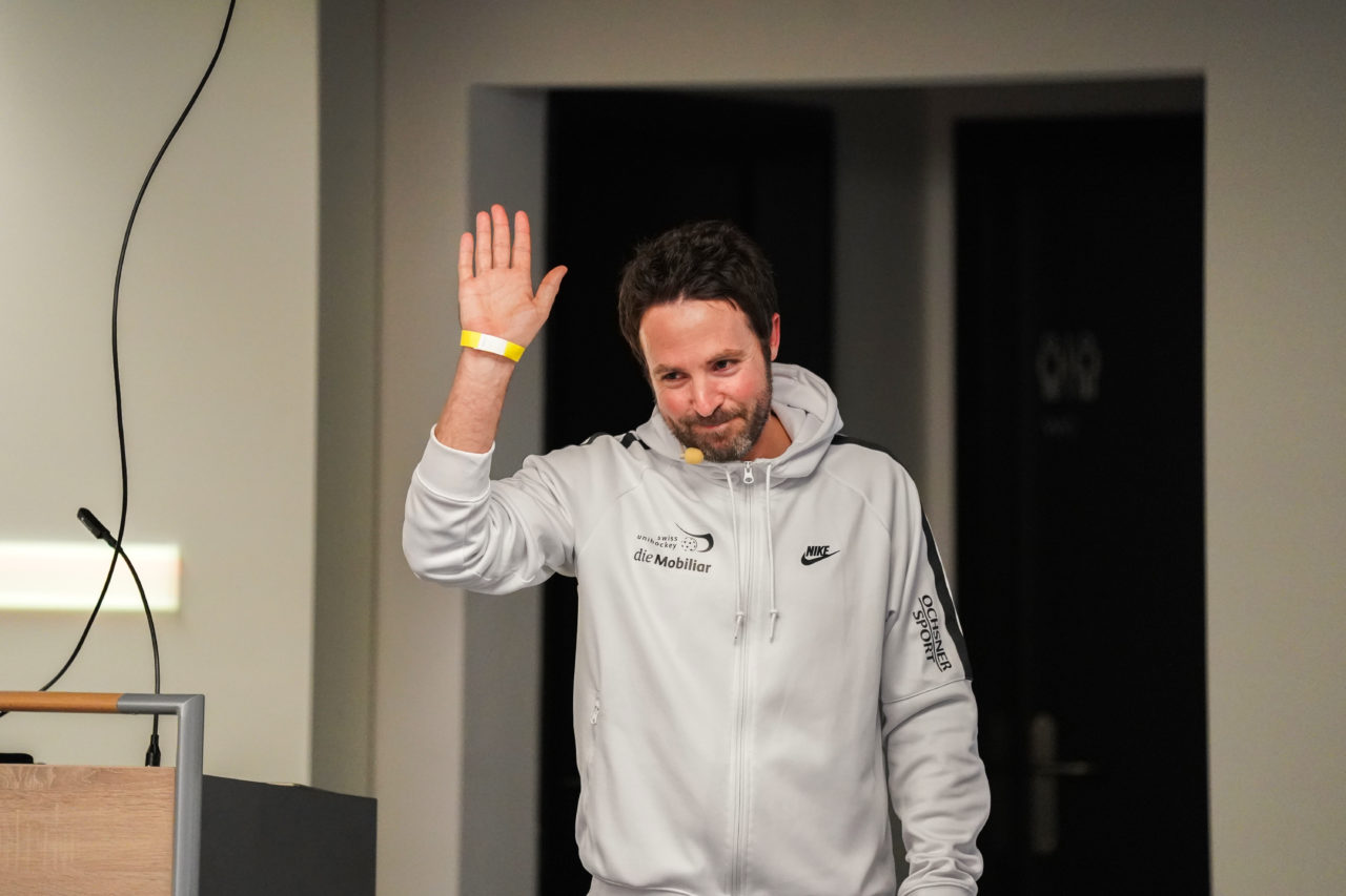 AXA Arena (Winterthur), 26.01.2019, Unihockey Herren NLA 19. Runde, HC Rychenberg Winterthur - SV Wiler-Ersigen, David Jansson bei 