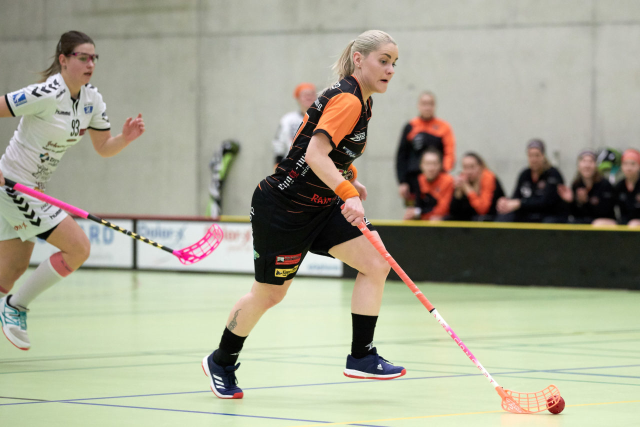 Zug United Damen NLA 
Zug United - UH Aergera Giffers 
Resultat 6 : 2 am 16. Februar 2019 in der Sporthalle  Dorfmatt in Rotkreuz 
Bild: Michael Peter