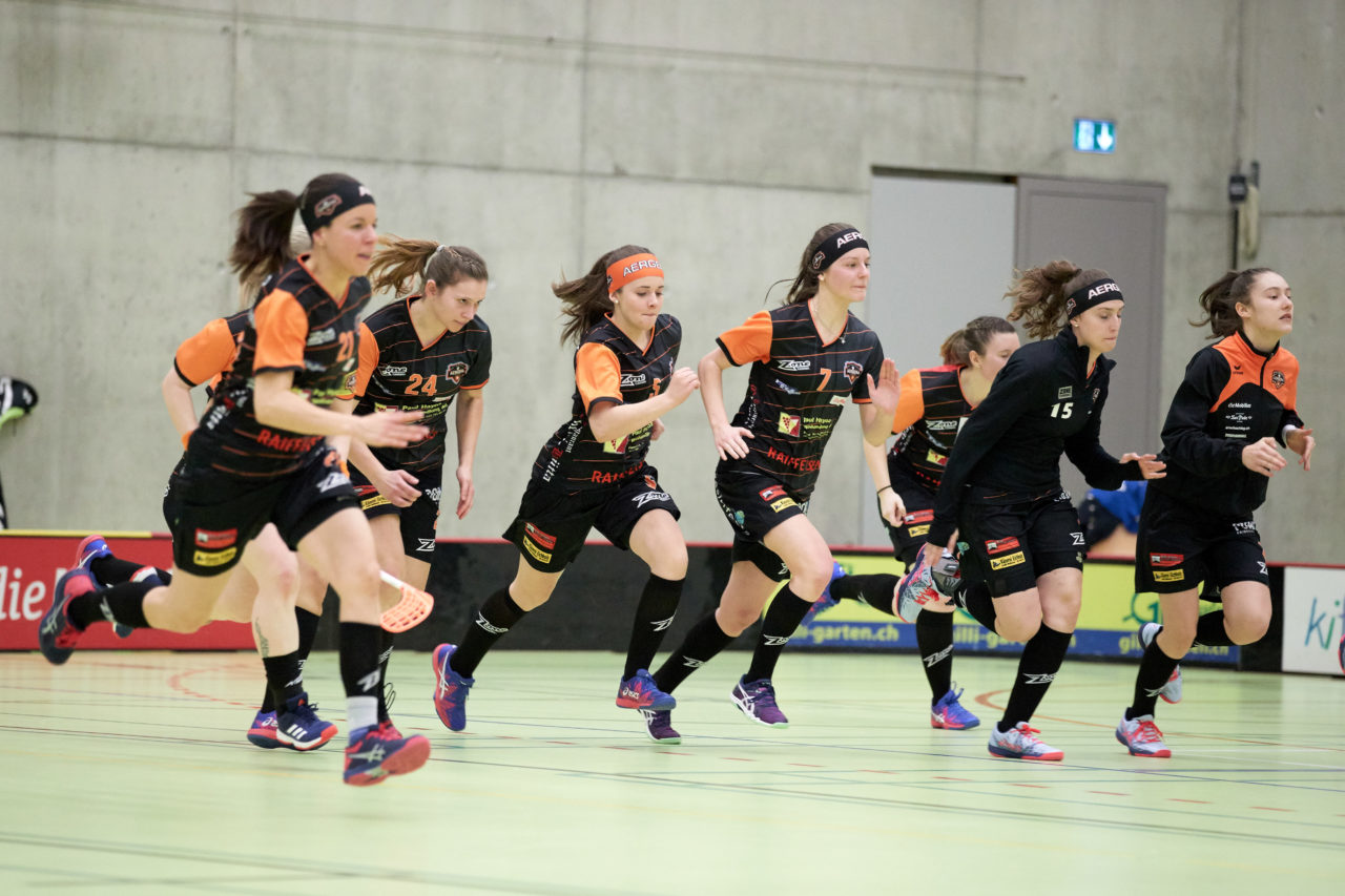 Zug United Damen NLA 
Zug United - UH Aergera Giffers 
Resultat 6 : 2 am 16. Februar 2019 in der Sporthalle  Dorfmatt in Rotkreuz 
Bild: Michael Peter