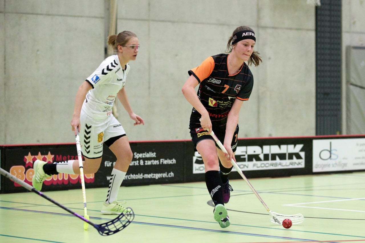 Zug United Damen NLA 
Zug United - UH Aergera Giffers 
Resultat 6 : 2 am 16. Februar 2019 in der Sporthalle  Dorfmatt in Rotkreuz 
Bild: Michael Peter