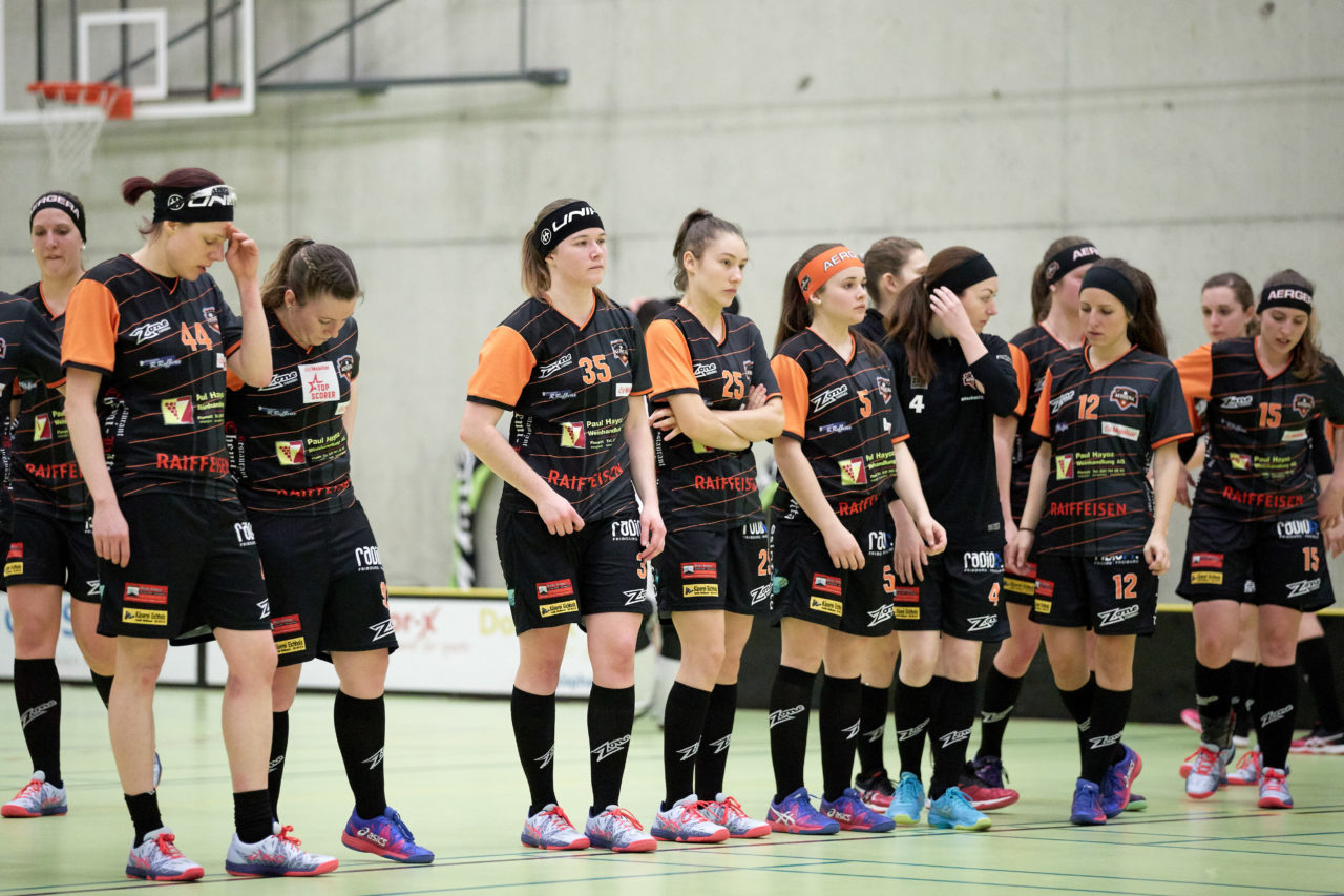 Zug United Damen NLA 
Zug United - UH Aergera Giffers 
Resultat 6 : 2 am 16. Februar 2019 in der Sporthalle  Dorfmatt in Rotkreuz 
Bild: Michael Peter