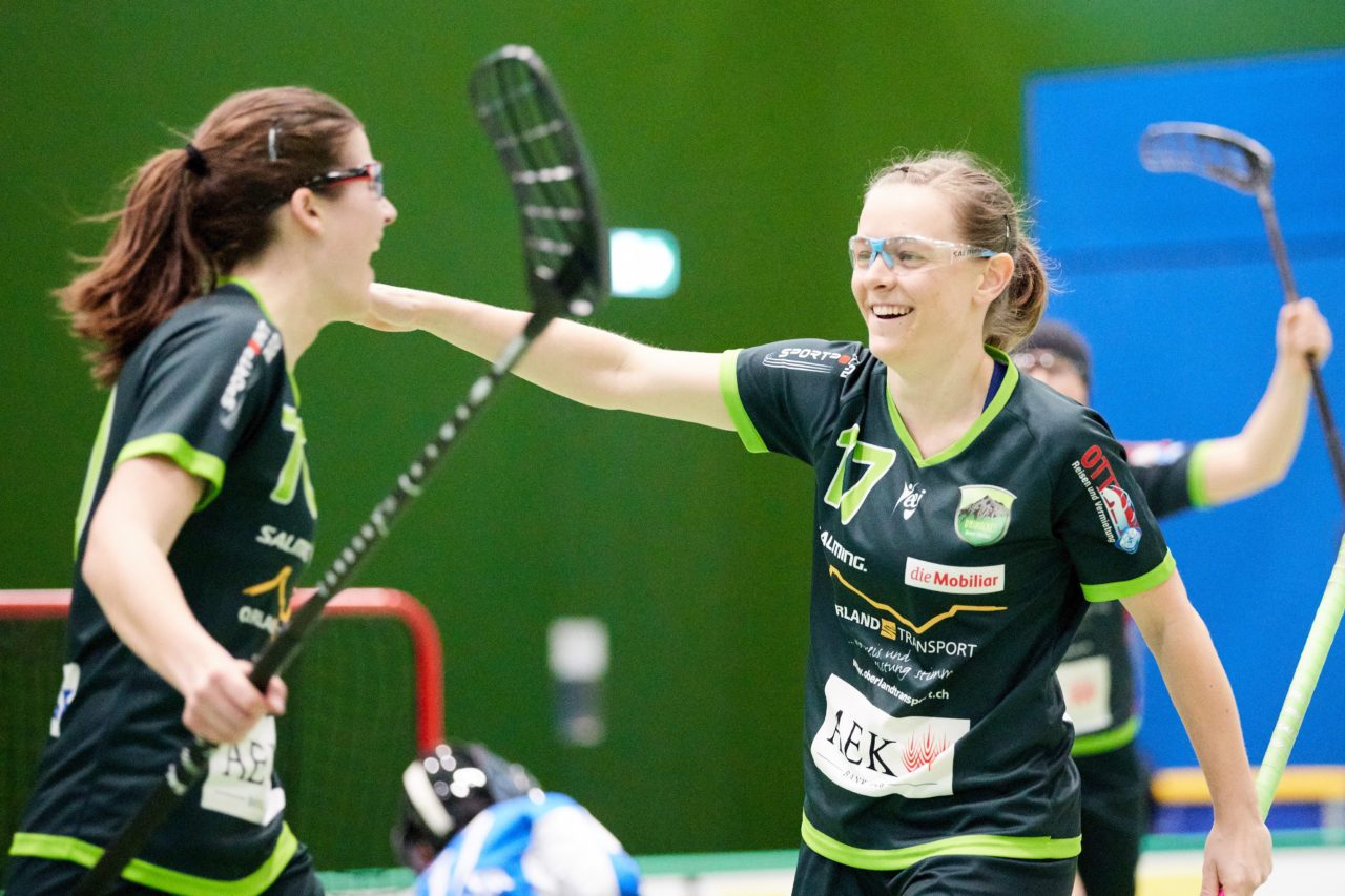 Zug United Damen NLA Playoff Viertelfinal 2. Spiel
Zug United - Unihockey Berner Oberland 
Resultat 3 : 6 am 10. März 2019 in der Sporthalle der Kantonsschule Zug 
Bild: Michael Peter