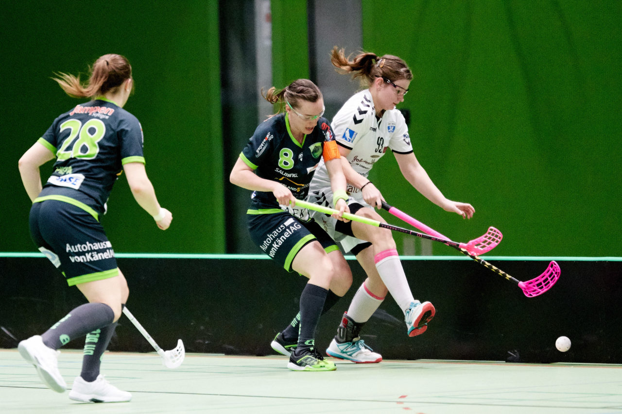Zug United Damen NLA Playoff Viertelfinal 2. Spiel
Zug United - Unihockey Berner Oberland 
Resultat 3 : 6 am 10. März 2019 in der Sporthalle der Kantonsschule Zug 
Bild: Michael Peter