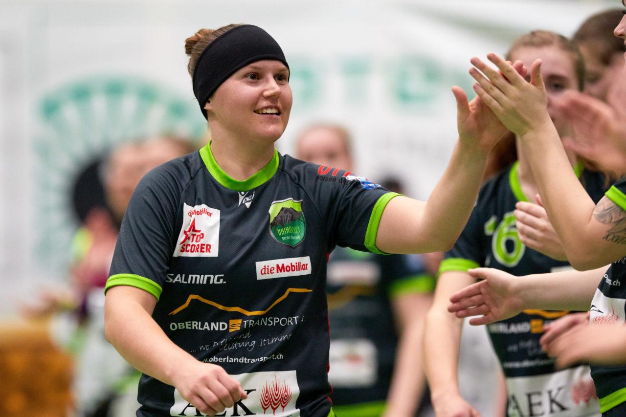 Zug United Damen NLA Playoff Viertelfinal 2. Spiel
Zug United - Unihockey Berner Oberland 
Resultat 3 : 6 am 10. März 2019 in der Sporthalle der Kantonsschule Zug 
Bild: Michael Peter
