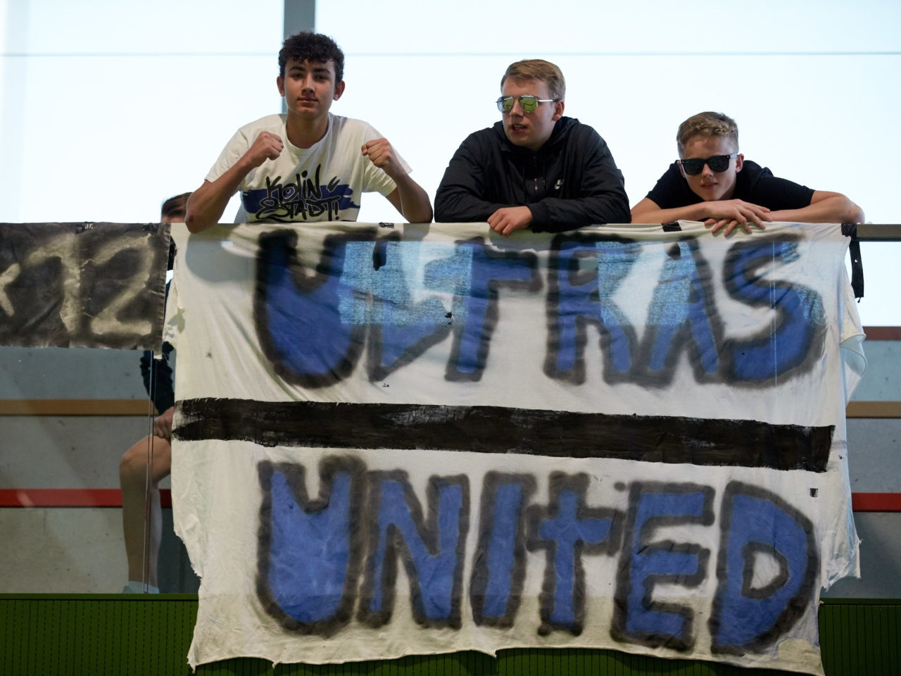 Zug United Junioren U16A Playoff Halbfinal 1. Spiel 
Zug United - SV Wiler-Ersigen 
Resultat 4 : 5 nach Verlängerung  am 24. März 2019 in der Sporthalle der Kantonsschule Zug 
Bild: Michael Peter