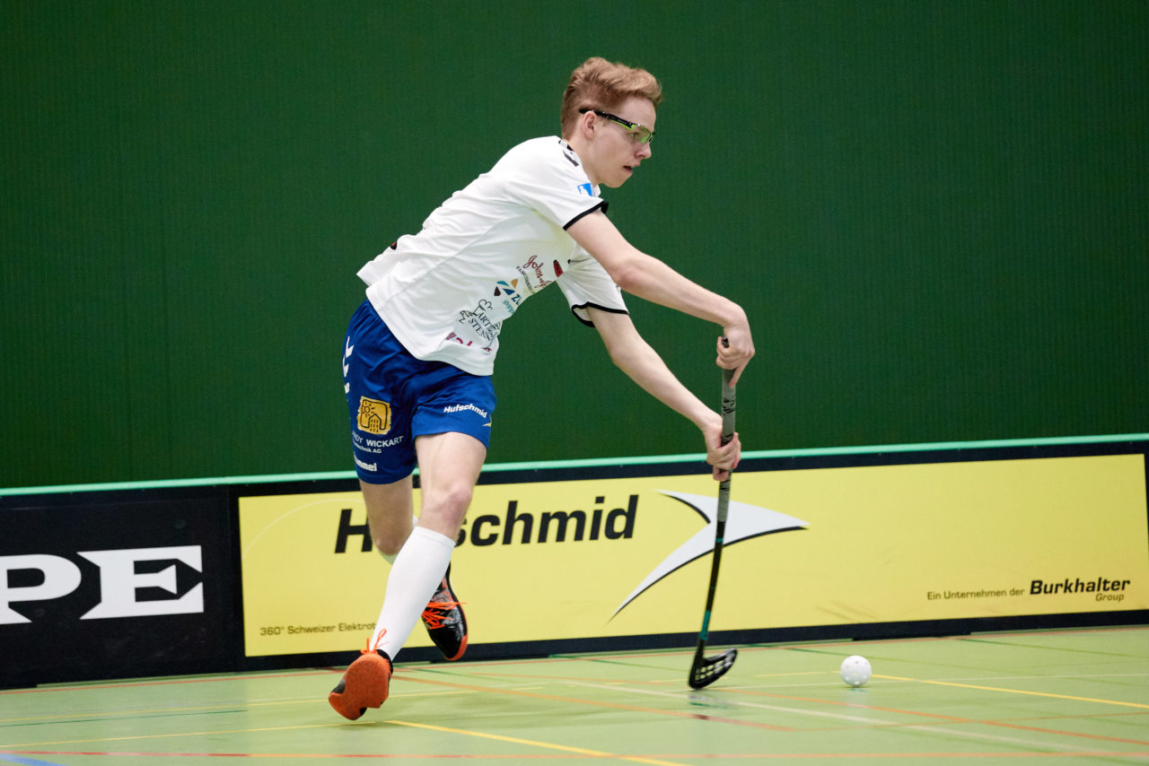 Zug United Junioren U16A Playoff Viertelfinal 1. Spiel 
Zug United - Grasshopper Club Zürich 
Resultat 7 : 1 am 10. März 2019 in der Sporthalle der Kantonsschule Zug 
Bild: Michael Peter