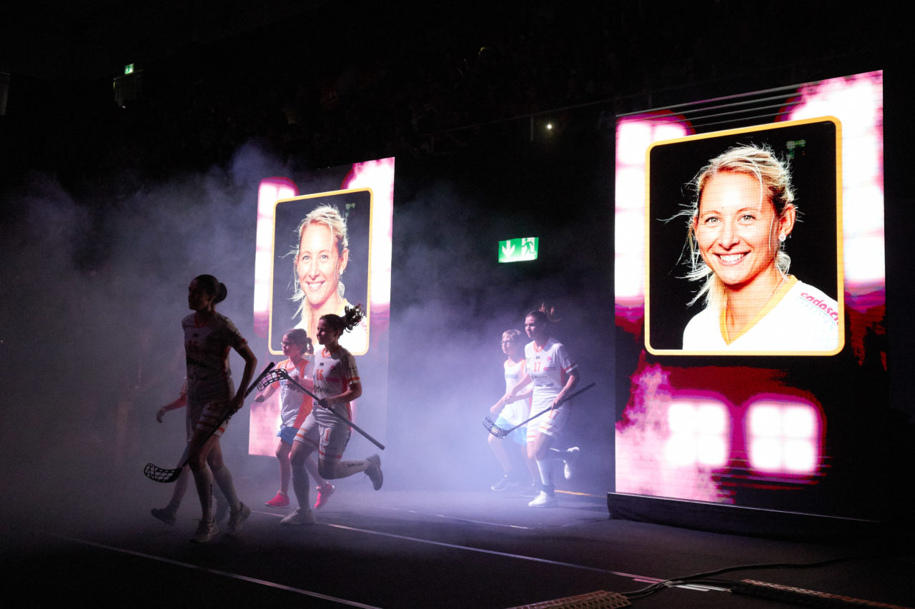 Damen NLA Superfinal 2018/19 
piranha chur - Kloten-Dietlikon Jets 
Am 27. April 2019 in der SWISS  Arena in Kloten 
Foto: Michael Peter unihockey-fotos.ch