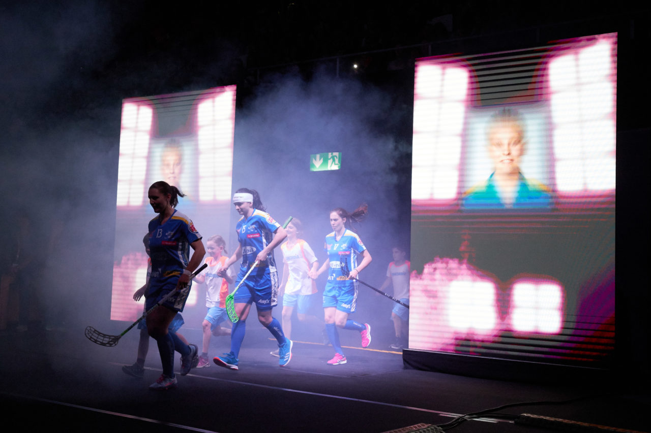 Damen NLA Superfinal 2018/19 
piranha chur - Kloten-Dietlikon Jets 
Am 27. April 2019 in der SWISS  Arena in Kloten 
Foto: Michael Peter unihockey-fotos.ch