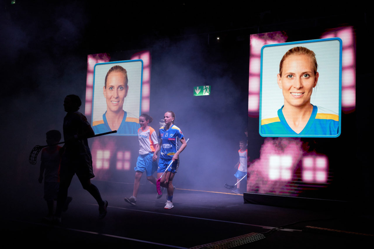 Damen NLA Superfinal 2018/19 
piranha chur - Kloten-Dietlikon Jets 
Am 27. April 2019 in der SWISS  Arena in Kloten 
Foto: Michael Peter unihockey-fotos.ch