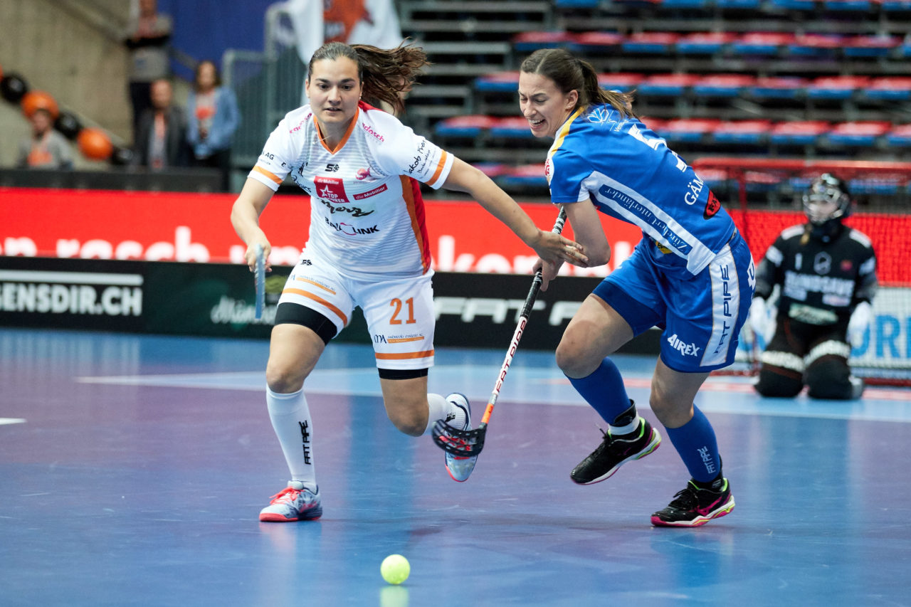 Damen NLA Superfinal 2018/19 
piranha chur - Kloten-Dietlikon Jets 
Am 27. April 2019 in der SWISS  Arena in Kloten 
Foto: Michael Peter unihockey-fotos.ch