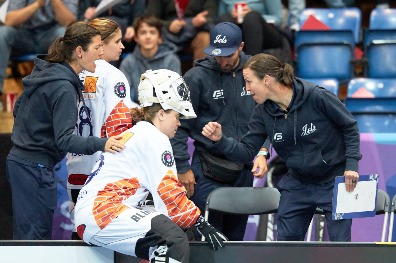 Damen NLA Superfinal 2018/19 
piranha chur - Kloten-Dietlikon Jets 
Am 27. April 2019 in der SWISS  Arena in Kloten 
Foto: Michael Peter unihockey-fotos.ch