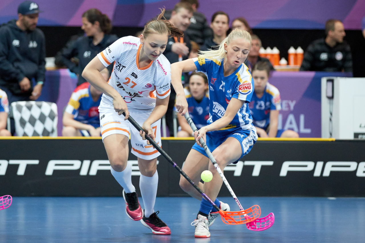 Damen NLA Superfinal 2018/19 
piranha chur - Kloten-Dietlikon Jets 
Am 27. April 2019 in der SWISS  Arena in Kloten 
Foto: Michael Peter unihockey-fotos.ch