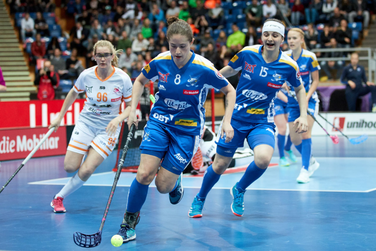 Damen NLA Superfinal 2018/19 
piranha chur - Kloten-Dietlikon Jets 
Am 27. April 2019 in der SWISS  Arena in Kloten 
Foto: Michael Peter unihockey-fotos.ch