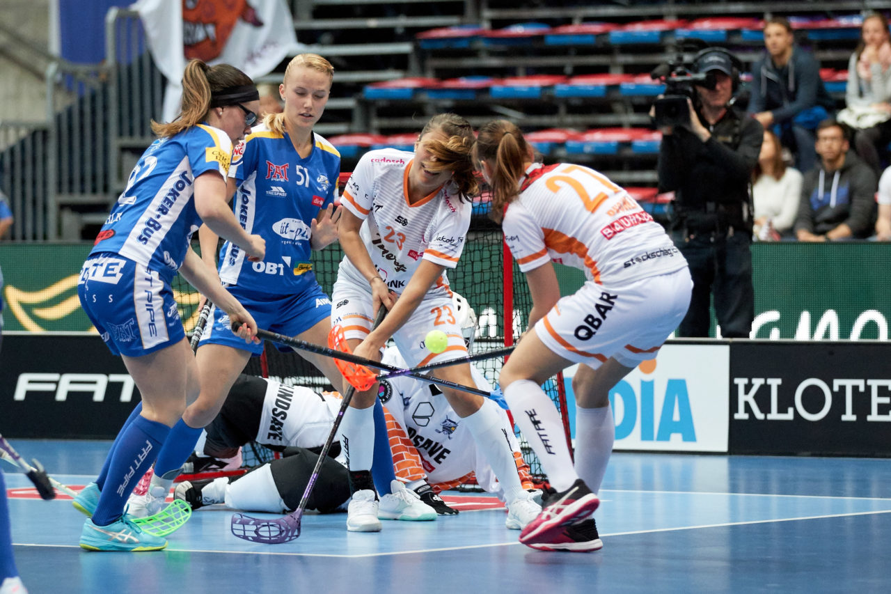 Damen NLA Superfinal 2018/19 
piranha chur - Kloten-Dietlikon Jets 
Am 27. April 2019 in der SWISS  Arena in Kloten 
Foto: Michael Peter unihockey-fotos.ch