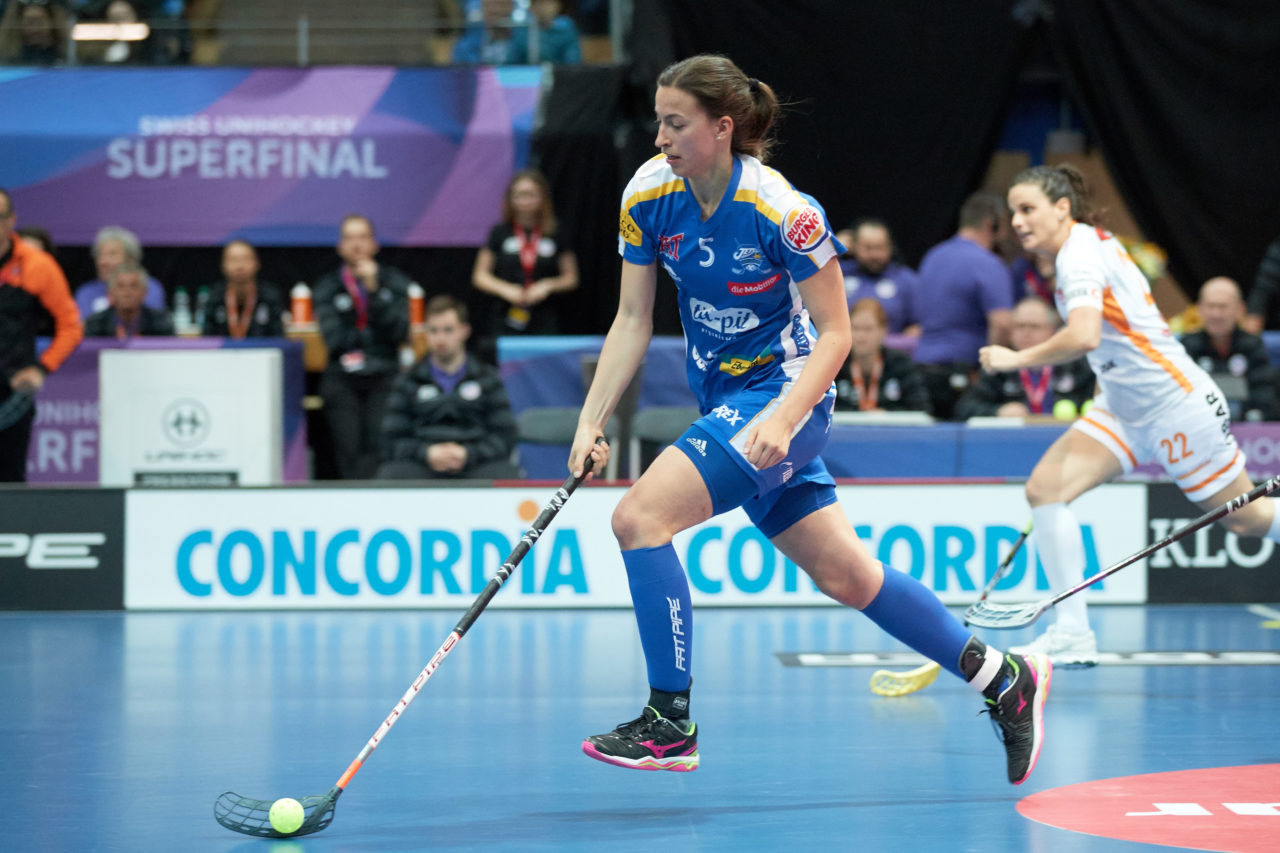 Damen NLA Superfinal 2018/19 
piranha chur - Kloten-Dietlikon Jets 
Am 27. April 2019 in der SWISS  Arena in Kloten 
Foto: Michael Peter unihockey-fotos.ch