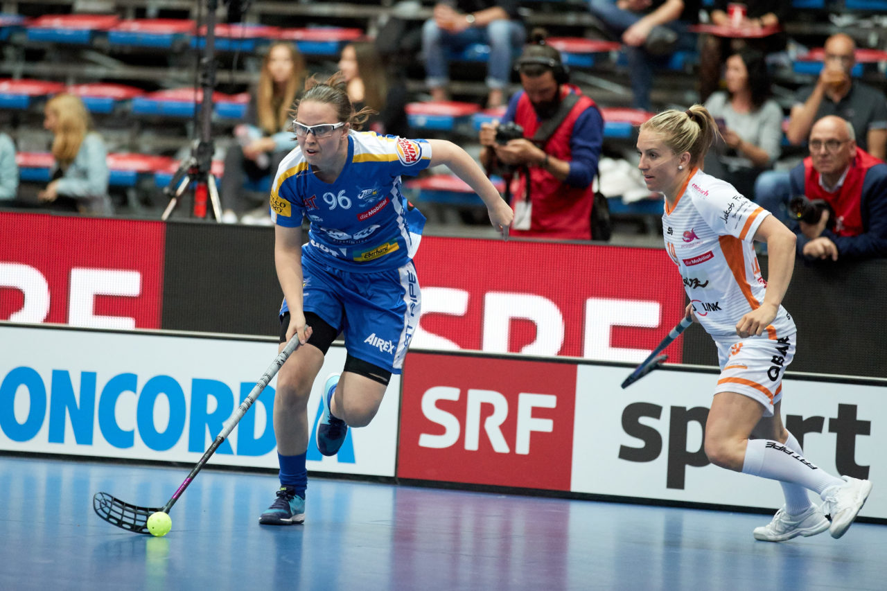 Damen NLA Superfinal 2018/19 
piranha chur - Kloten-Dietlikon Jets 
Am 27. April 2019 in der SWISS  Arena in Kloten 
Foto: Michael Peter unihockey-fotos.ch