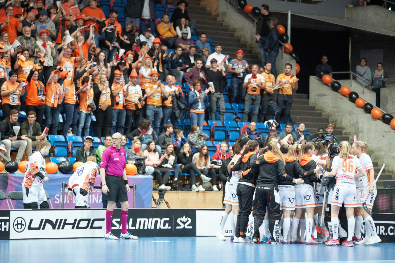 Damen NLA Superfinal 2018/19 
piranha chur - Kloten-Dietlikon Jets 
Am 27. April 2019 in der SWISS  Arena in Kloten 
Foto: Michael Peter unihockey-fotos.ch