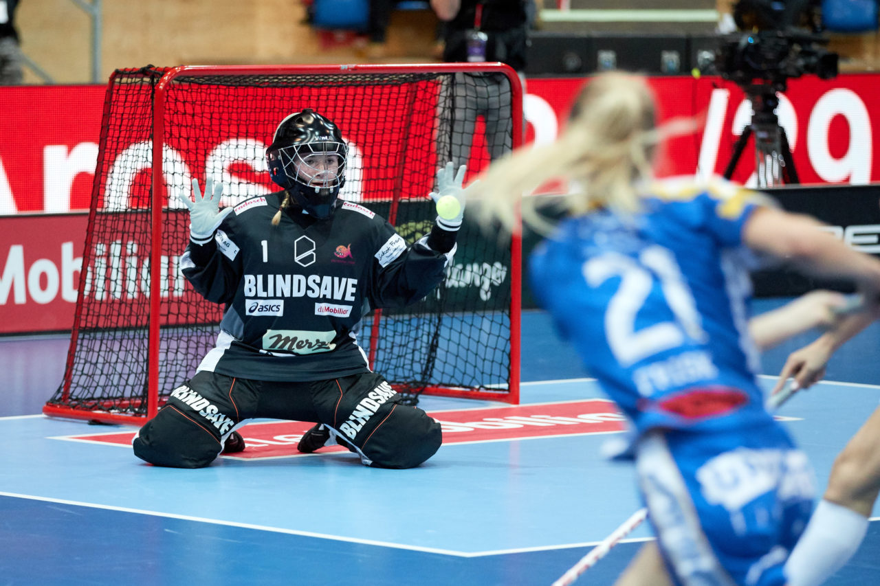 Damen NLA Superfinal 2018/19 
piranha chur - Kloten-Dietlikon Jets 
Am 27. April 2019 in der SWISS  Arena in Kloten 
Foto: Michael Peter unihockey-fotos.ch