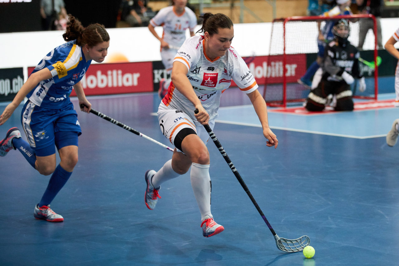 Damen NLA Superfinal 2018/19 
piranha chur - Kloten-Dietlikon Jets 
Am 27. April 2019 in der SWISS  Arena in Kloten 
Foto: Michael Peter unihockey-fotos.ch