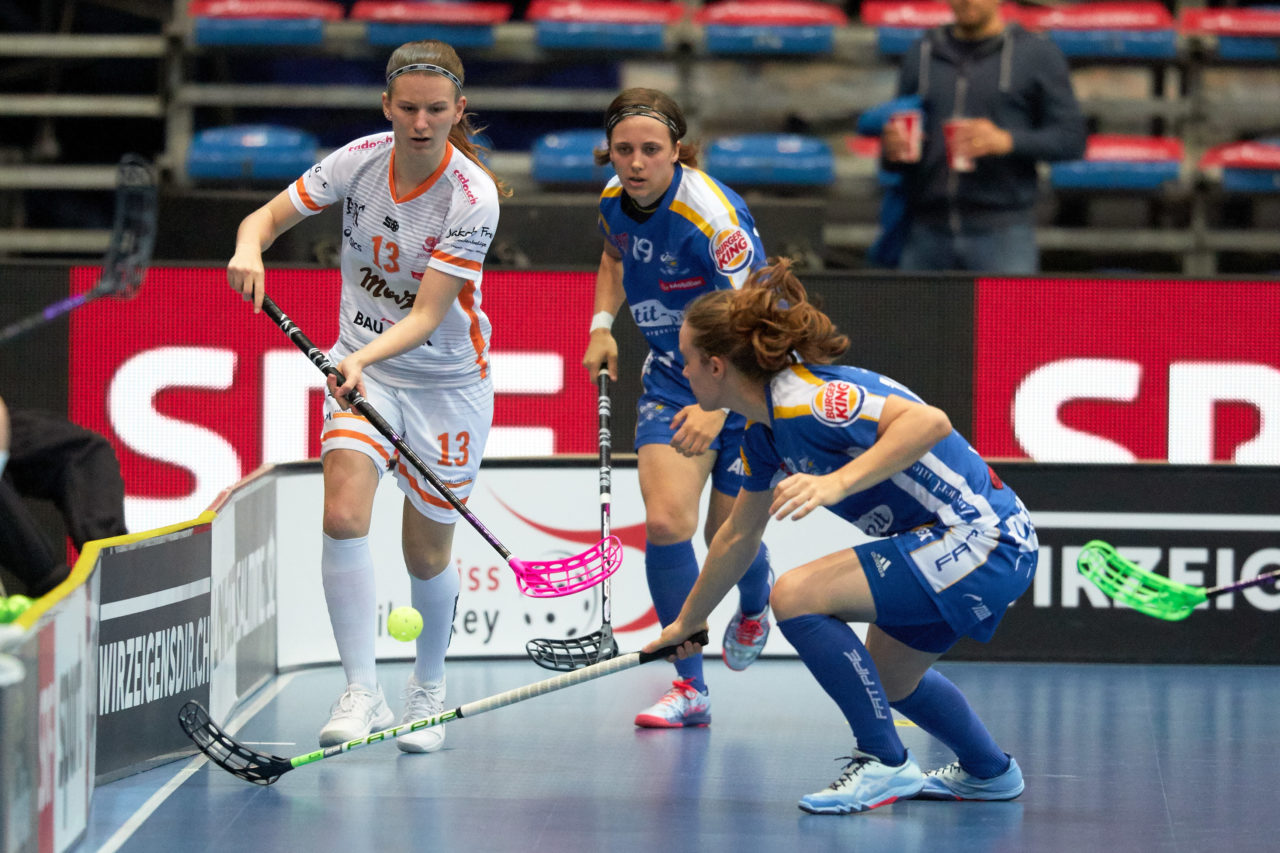 Damen NLA Superfinal 2018/19 
piranha chur - Kloten-Dietlikon Jets 
Am 27. April 2019 in der SWISS  Arena in Kloten 
Foto: Michael Peter unihockey-fotos.ch