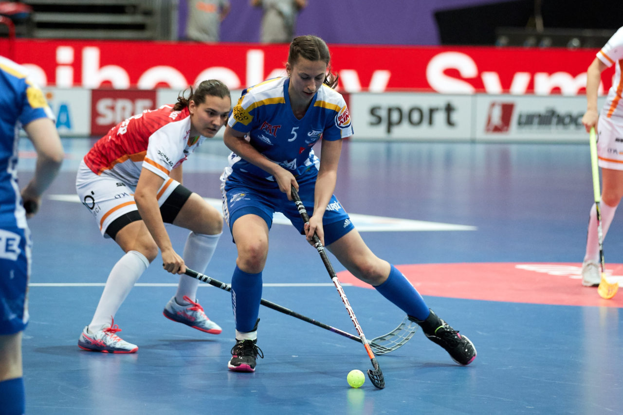 Damen NLA Superfinal 2018/19 
piranha chur - Kloten-Dietlikon Jets 
Am 27. April 2019 in der SWISS  Arena in Kloten 
Foto: Michael Peter unihockey-fotos.ch