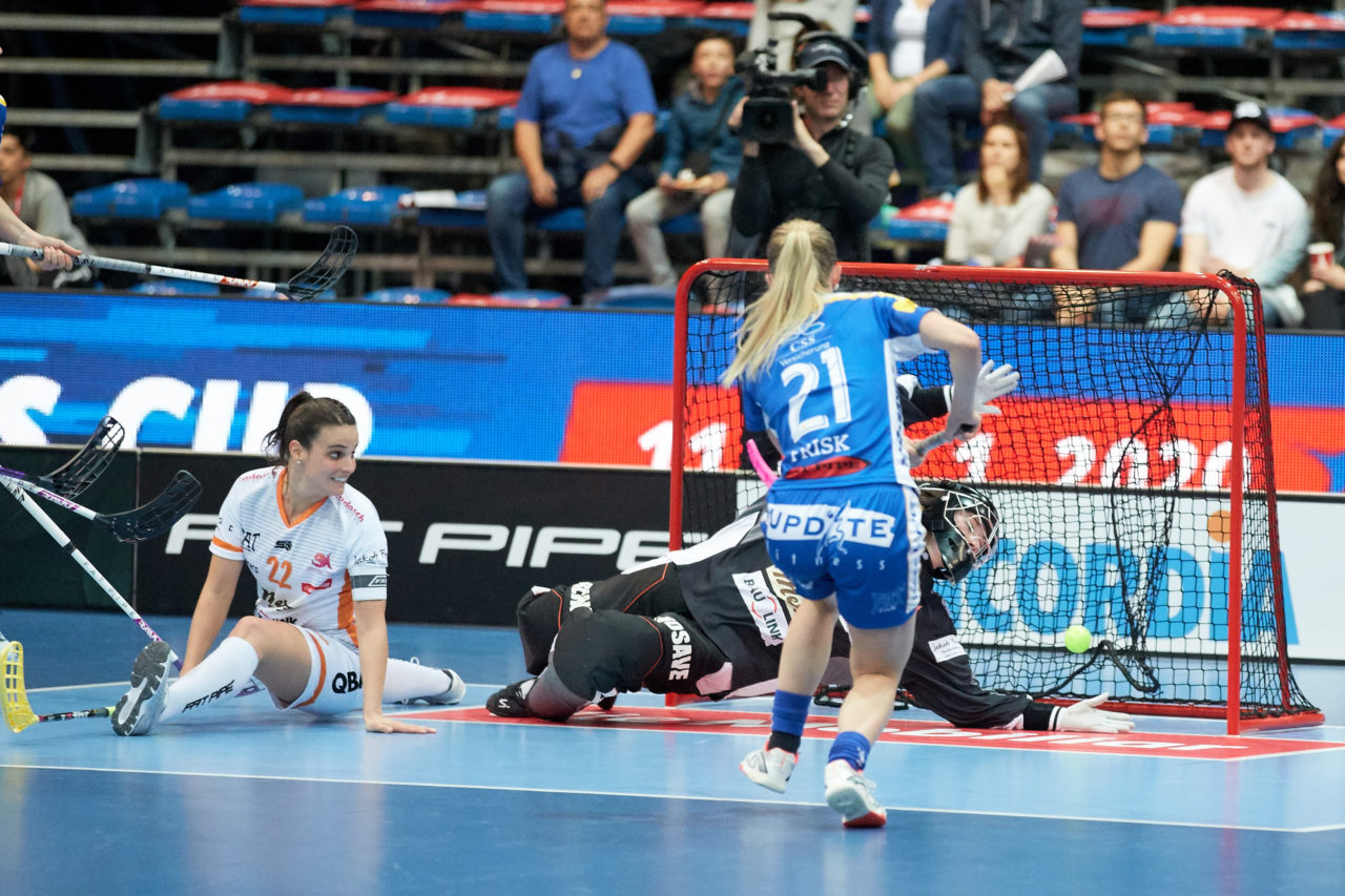 Damen NLA Superfinal 2018/19 
piranha chur - Kloten-Dietlikon Jets 
Am 27. April 2019 in der SWISS  Arena in Kloten 
Foto: Michael Peter unihockey-fotos.ch