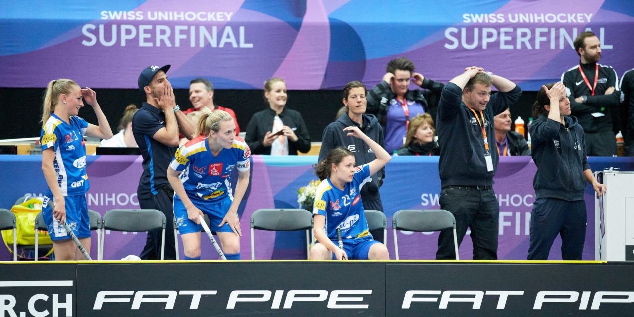 Damen NLA Superfinal 2018/19 
piranha chur - Kloten-Dietlikon Jets 
Am 27. April 2019 in der SWISS  Arena in Kloten 
Foto: Michael Peter unihockey-fotos.ch