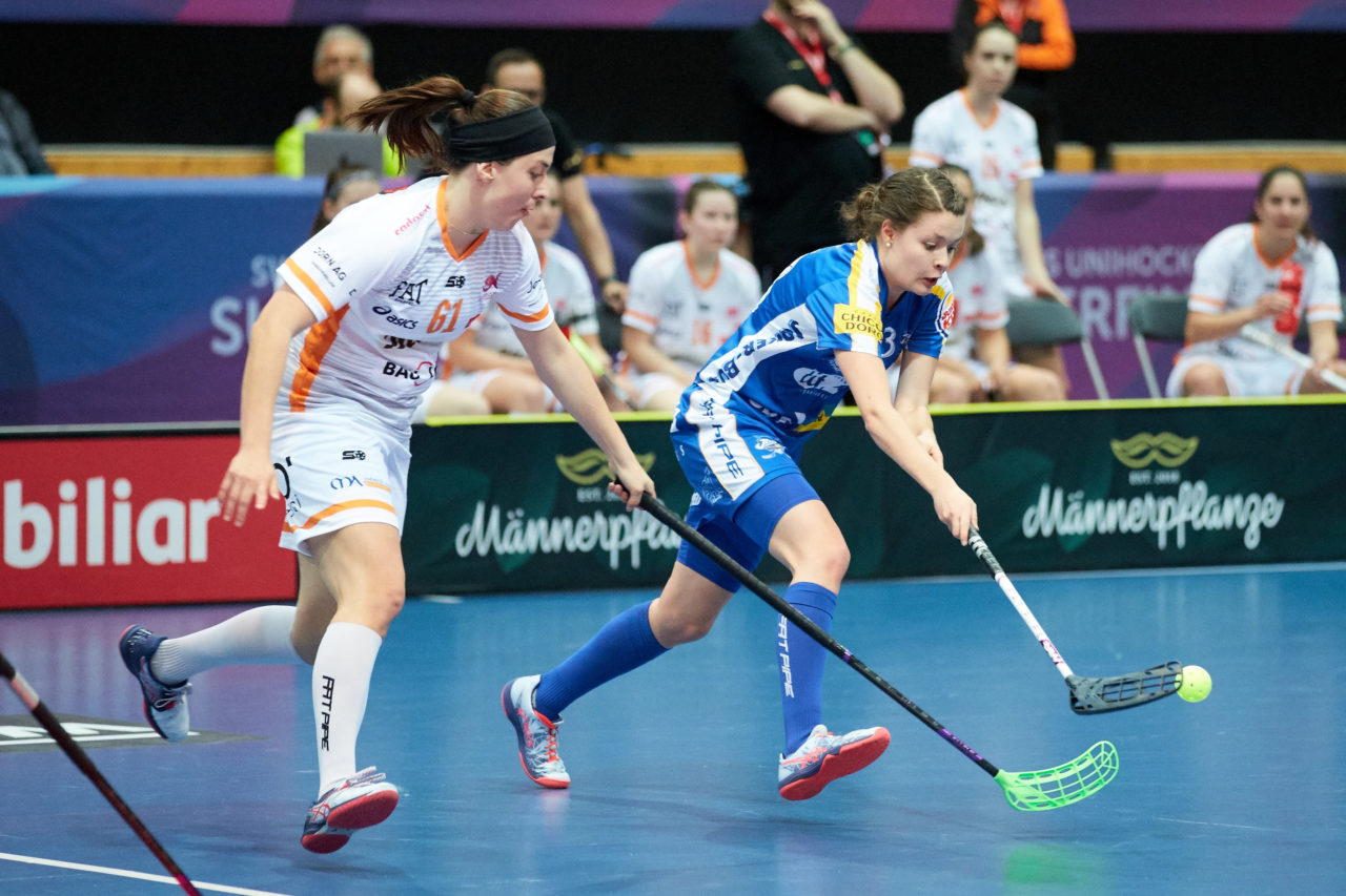 Damen NLA Superfinal 2018/19 
piranha chur - Kloten-Dietlikon Jets 
Am 27. April 2019 in der SWISS  Arena in Kloten 
Foto: Michael Peter unihockey-fotos.ch