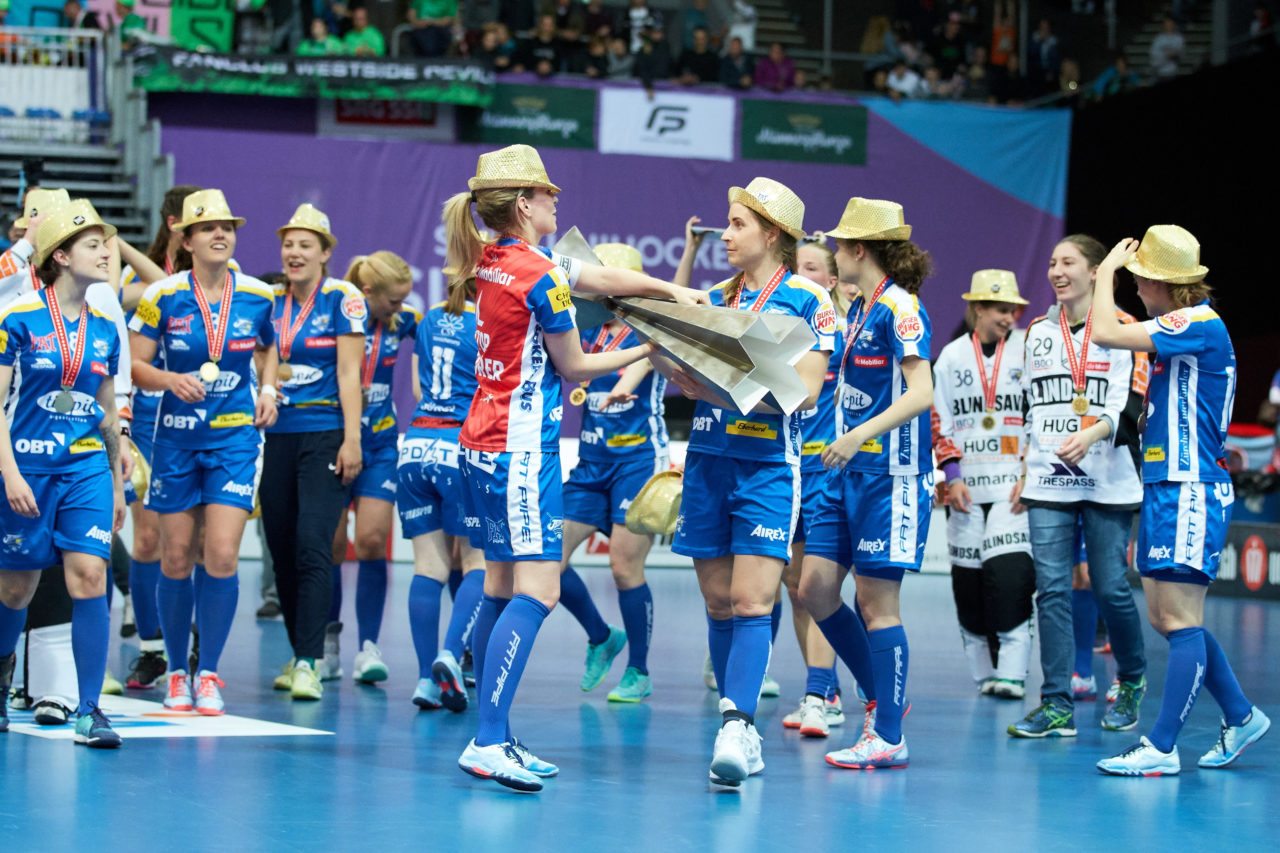 Damen NLA Superfinal 2018/19 
piranha chur - Kloten-Dietlikon Jets 
Am 27. April 2019 in der SWISS  Arena in Kloten 
Foto: Michael Peter unihockey-fotos.ch