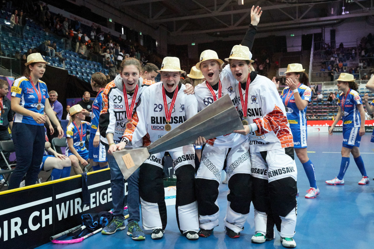 Damen NLA Superfinal 2018/19 
piranha chur - Kloten-Dietlikon Jets 
Am 27. April 2019 in der SWISS  Arena in Kloten 
Foto: Michael Peter unihockey-fotos.ch