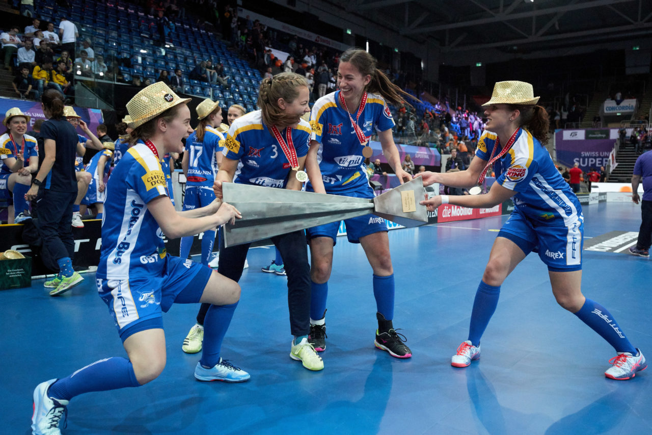 Damen NLA Superfinal 2018/19 
piranha chur - Kloten-Dietlikon Jets 
Am 27. April 2019 in der SWISS  Arena in Kloten 
Foto: Michael Peter unihockey-fotos.ch