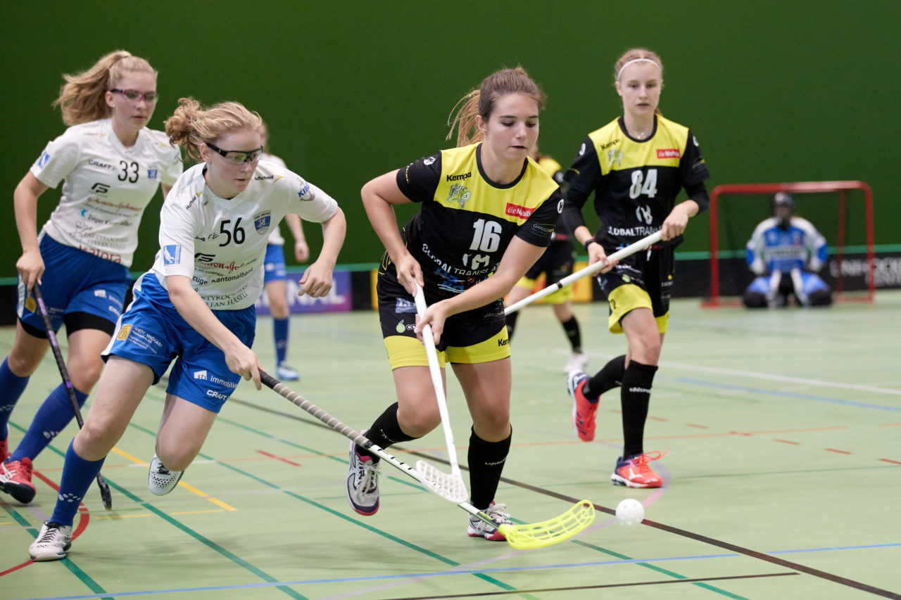 Zug United Juniorinnen U21A 
Zug United - Wizards Bern Burgdorf  
Resultat 2 : 7 am 28. September 2019 in der Sporthalle der Kantonsschule Zug 
Bild: Michael Peter